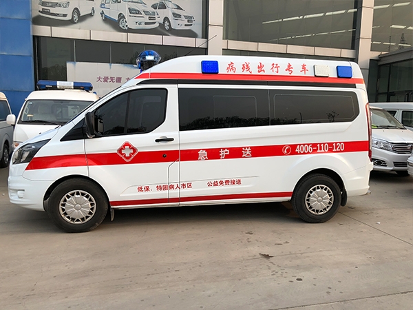邯郸救护车展示